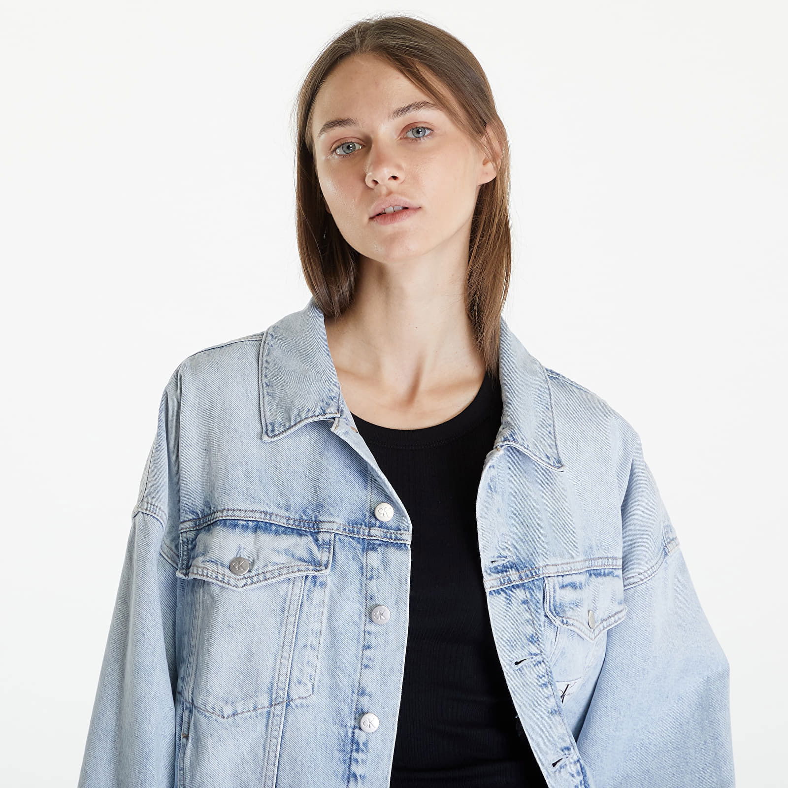 Relaxed Denim Jacket Denim