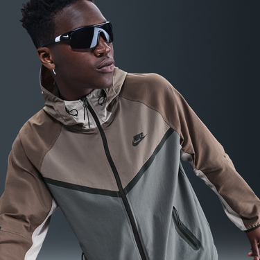 Bunda Nike Tech Windrunner Woven Full-Zip Jacket Hnedá | IB8956-289, 1