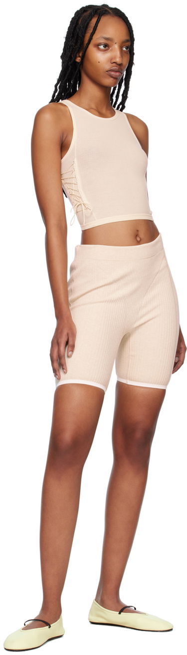 Tielko Baserange Tie Tank Top Béžová | BRTI-RB-WI22, 3