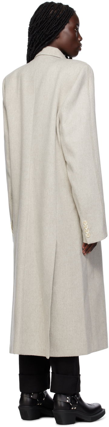 Kabáty VETEMENTS VTMNTS Tailored Double-Breasted Coat Šedá | VL18CO600W, 2