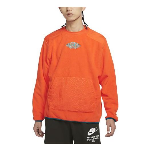 Sveter Nike Therma-Fit Loose Fleece Pullover Oranžová | DQ5062-817, 0