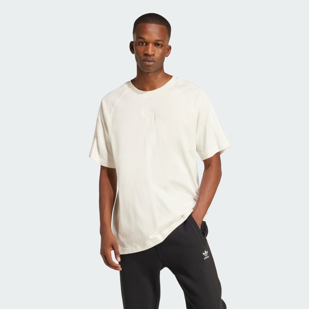 Tričko adidas Performance Men's Relaxed Fit Tee Biela | JD3278, 0