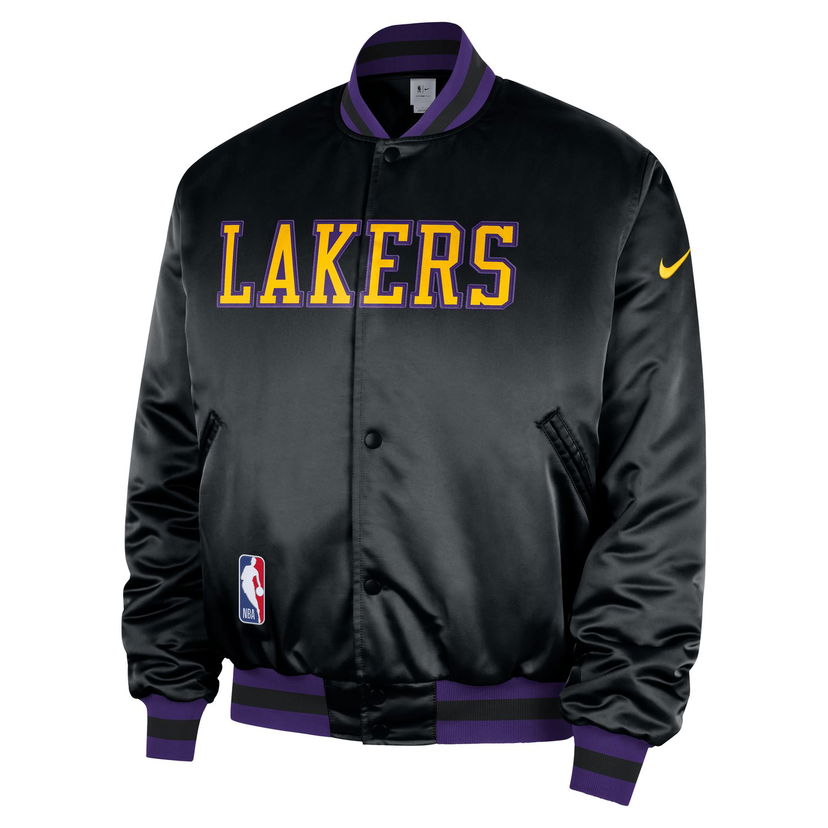 Bomber bunda Nike NBA Los Angeles Lakers City Edition Premium Satin Bomber Jacket Rôznofarebný | HQ5765-010