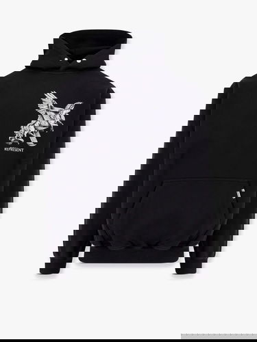 Mikina Represent Clo Represent Pegasus Hoodie Čierna | MLM4106501, 0