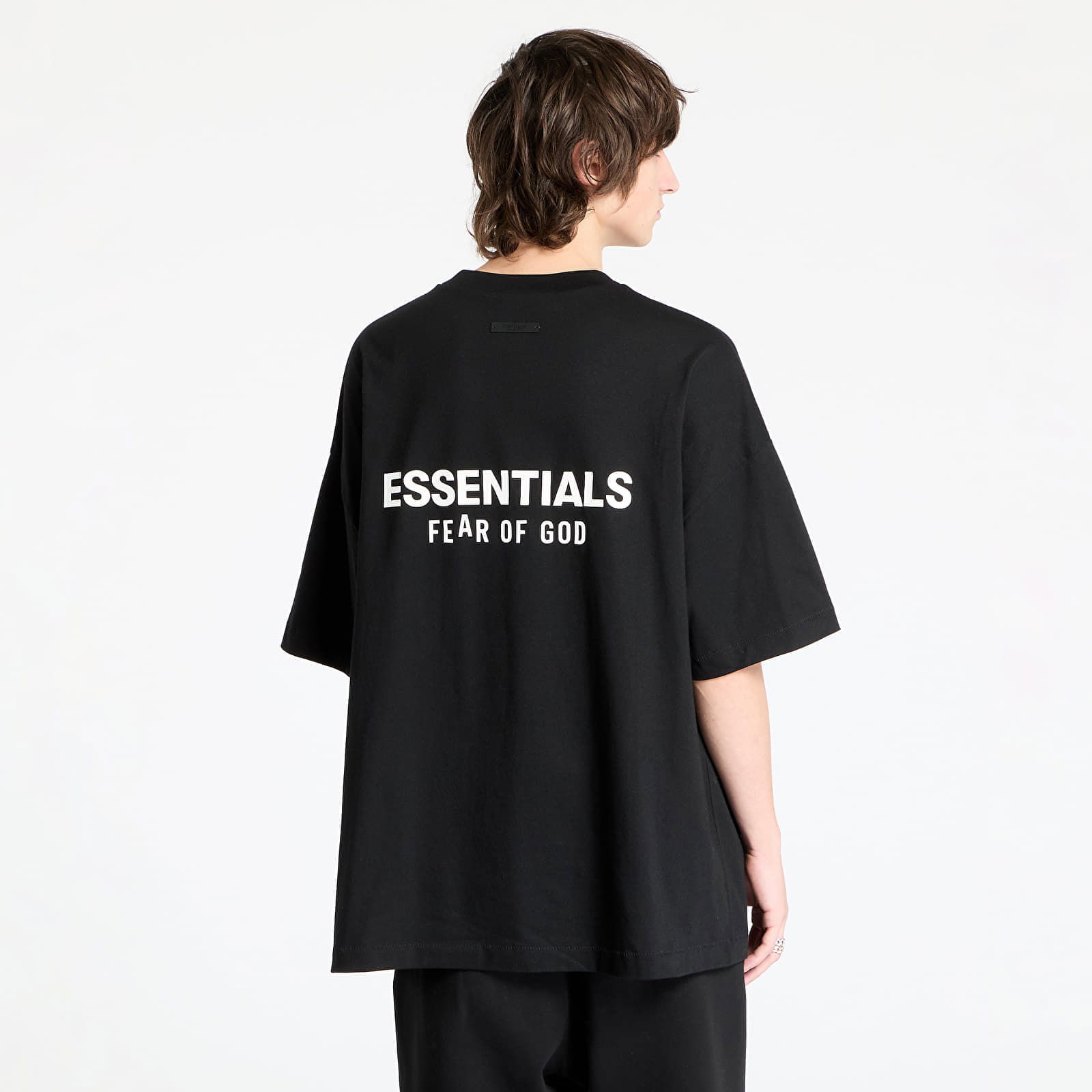 Essentials Jersey Crewneck T-Shirt Black