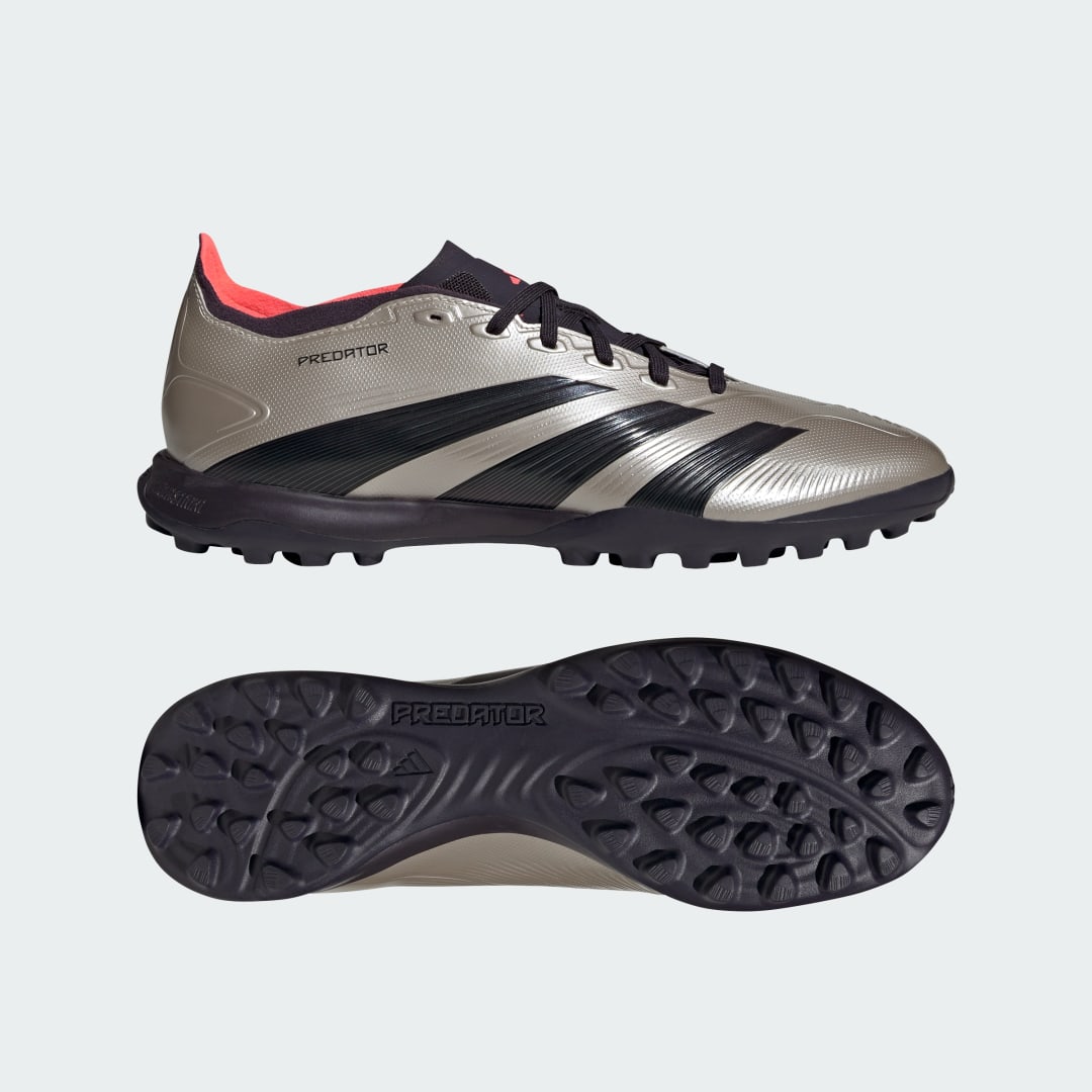 Tenisky a topánky adidas Performance Predator League Turf Metalická | IF6376, 0