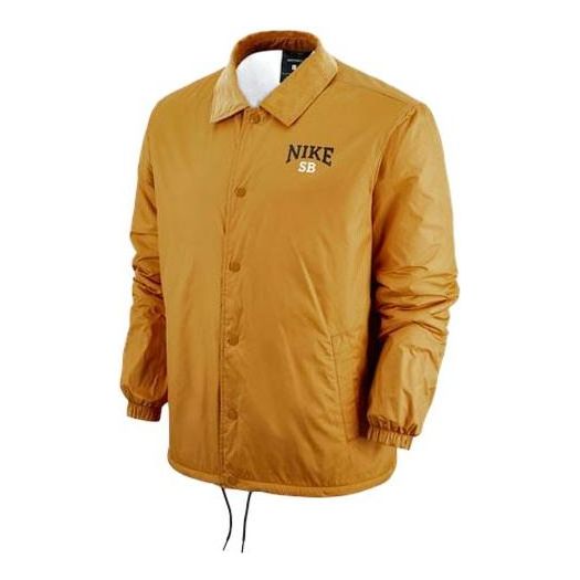 Vetrovka Nike SB Nike SB Skateboard Lapel Jacket Žltá | DM0871-712