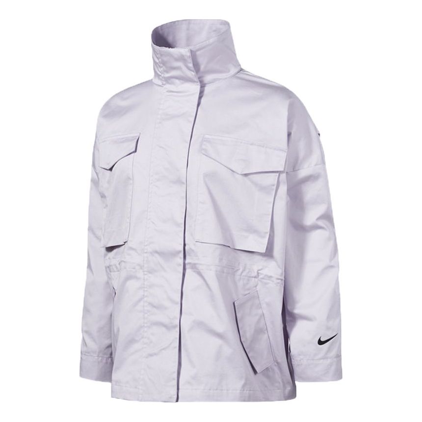 Pláštenka Nike Essentials M65 Casual Jacket Fialová | DD5986-511, 0