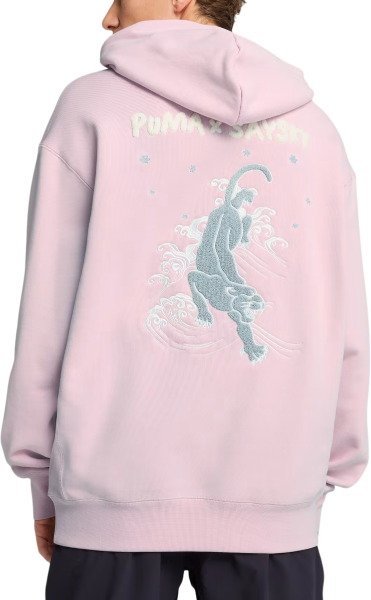 Mikina Puma Puma x Saysky Hoodie Ružová | 526955-90, 1