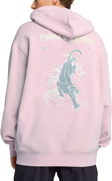Mikina Puma Puma x Saysky Hoodie Ružová | 526955-90, 1