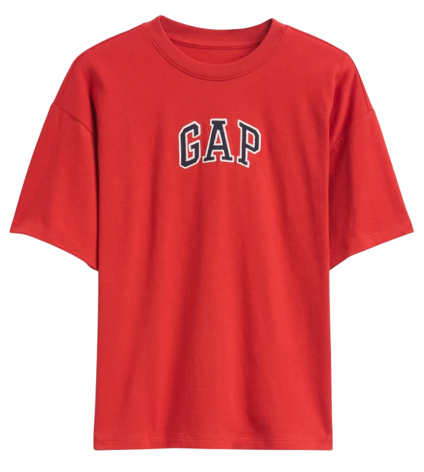 Tričko GAP T-Shirt Americana Original Logo Červená | 782451-03