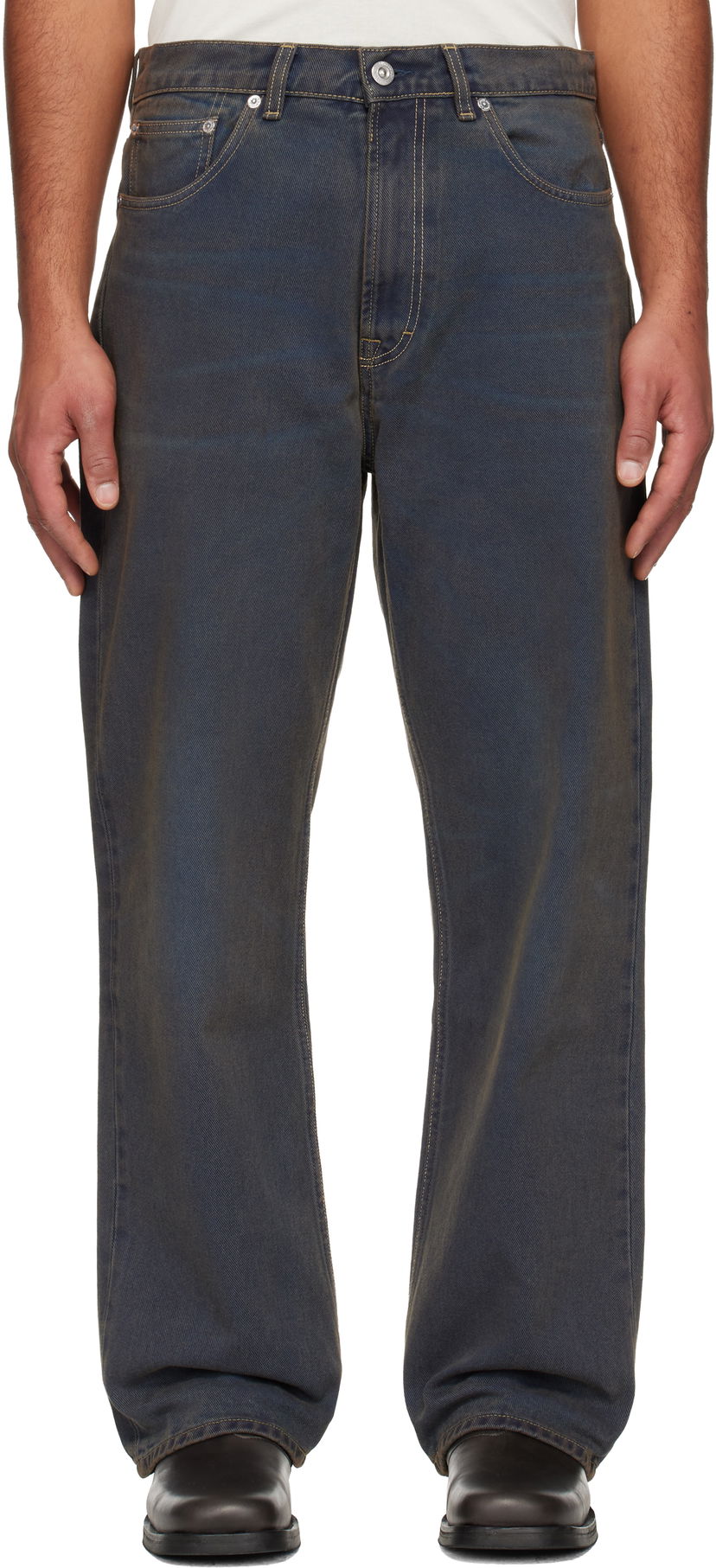 Džínsy OUR LEGACY Third Cut Jeans Modrá | M4255TD
