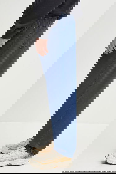 Džínsy Carhartt WIP Relaxed Fit Newel Pant Modrá | I033123.E74J, 1