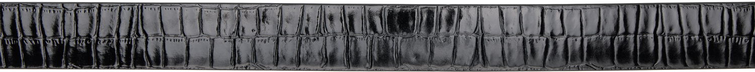 Opasok Anine Bing Anine Bing Mila Croc-Effect Leather Belt Čierna | A-12-10817-BLK1, 1