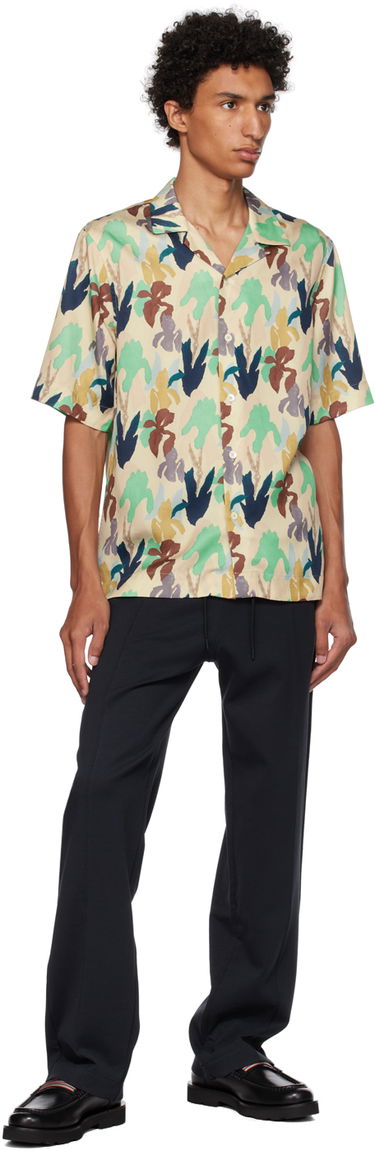 Košeľa Paul Smith Paul Smith Iris Print Shirt Béžová | M1R-905U-L02070, 3