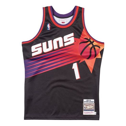 Tielko Mitchell & Ness Mitchell & Ness NBA Phoenix Suns 1999-00 Anfernee Hardaway Authentic Jersey Čierna | AJY4LG19027-PSUBLCK99AHA, 0