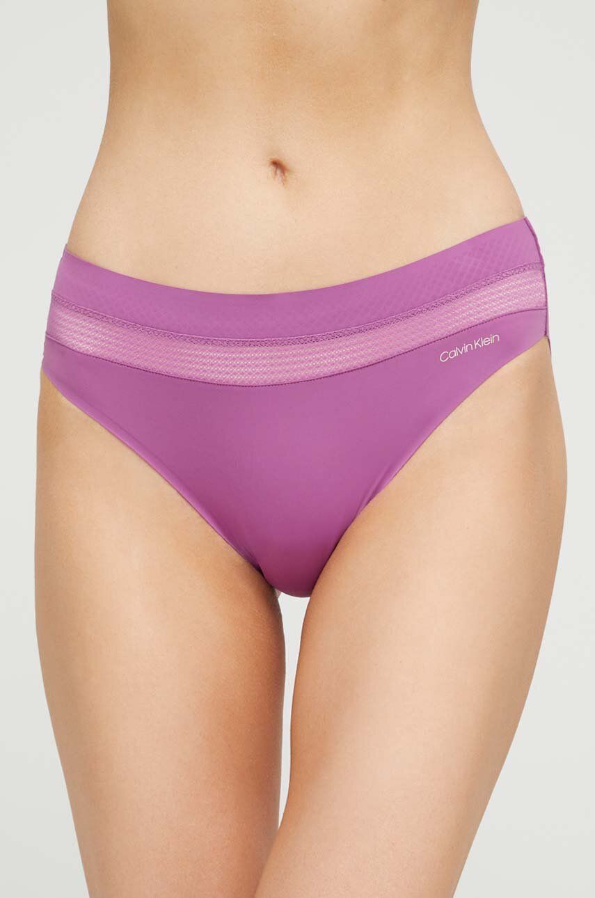 Nohavičky CALVIN KLEIN Panties Fialová | 000QF6048E.PPYX, 0