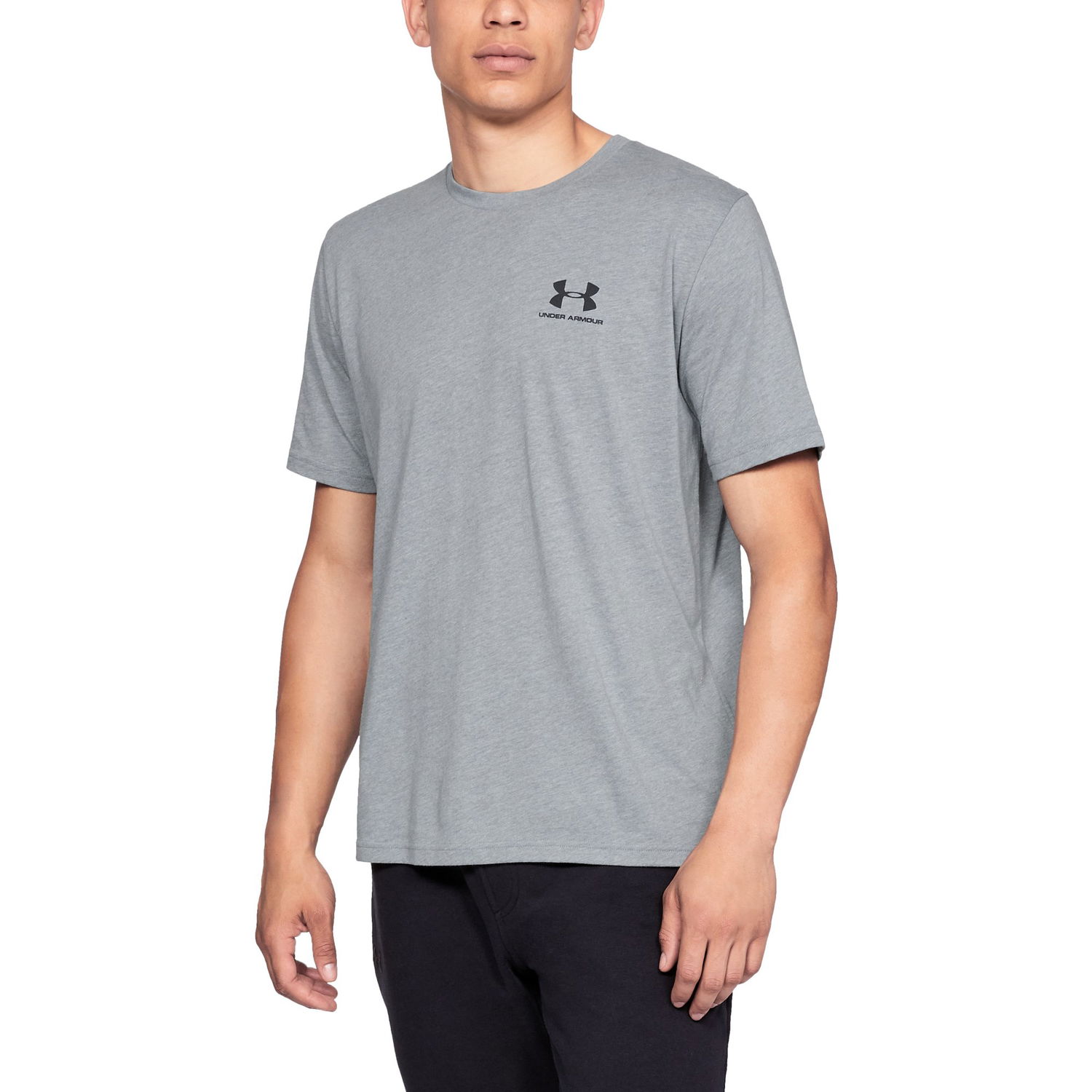 Tričko Under Armour Sportstyle Šedá | 1326799-036, 0