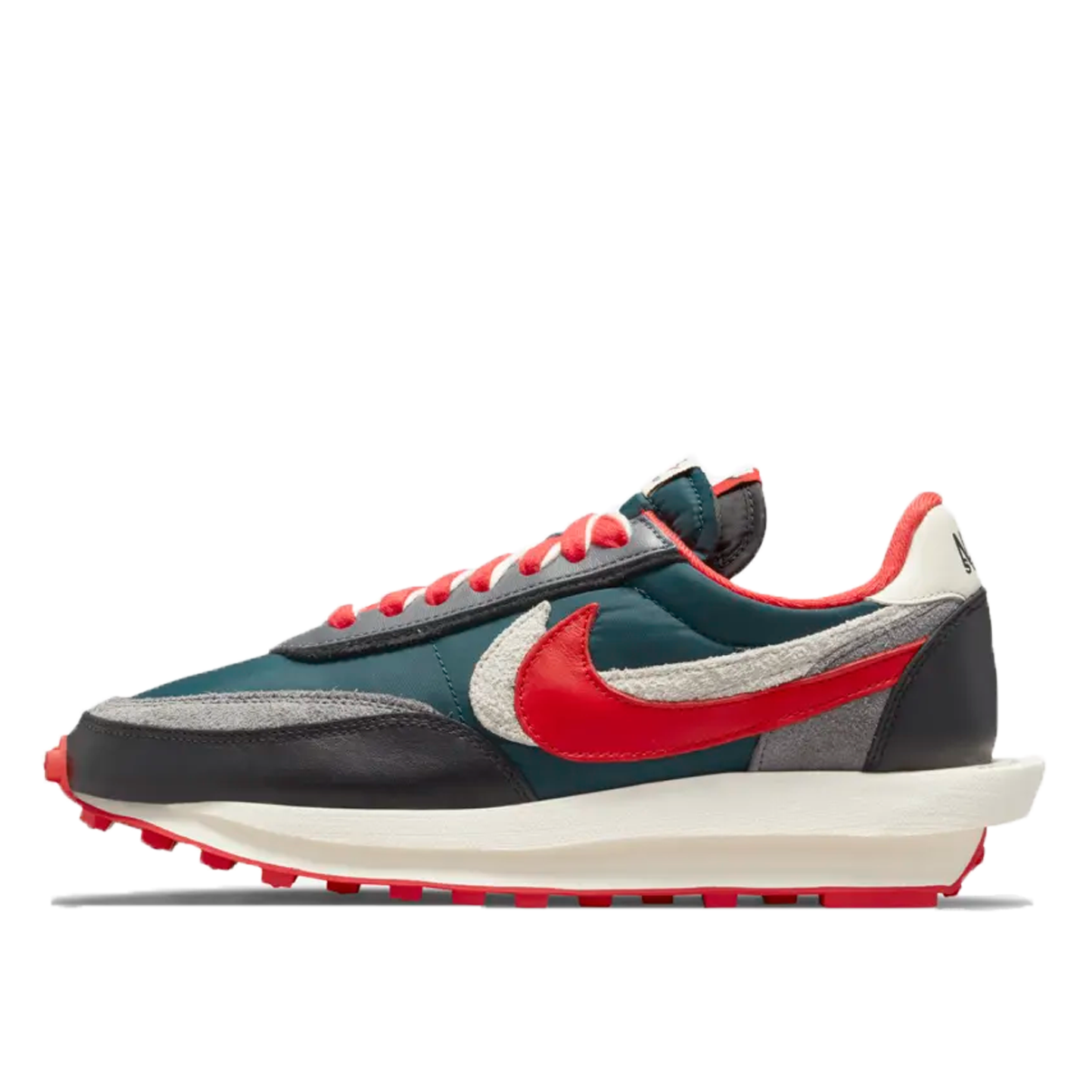 Tenisky a topánky Nike sacai x Undercover x LDWaffle "Midnight Spruce University Red" Modrá | DJ4877-300, 1
