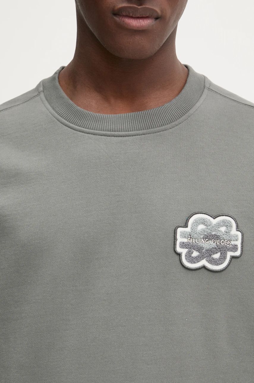 Filling Pieces Gowtu Crewneck Sweatshirt with Applique