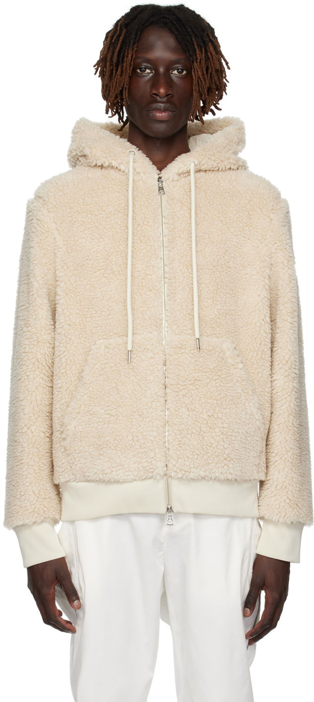 Mikina Moncler Teddy Béžová | I20918G0002389A5V, 0