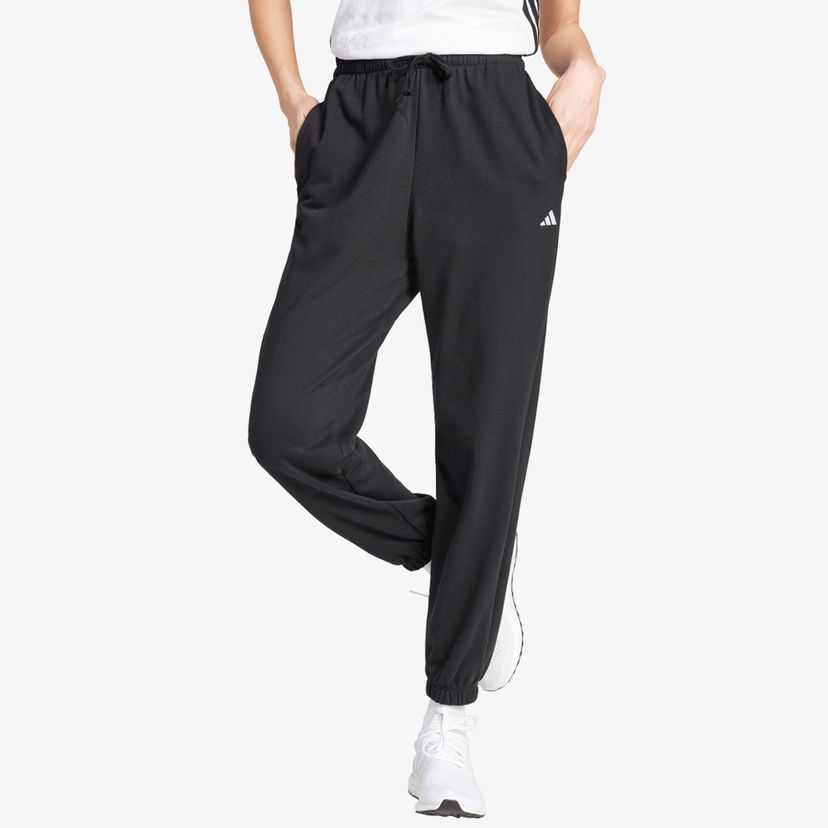 Tepláky adidas Originals Essentials Fleece Cuffed Pants Čierna | JD7999