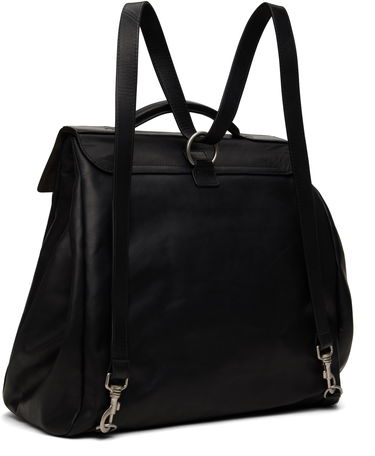 Batoh Dries Van Noten Dries Van Noten Leather Backpack Čierna | 251-021509-197, 2