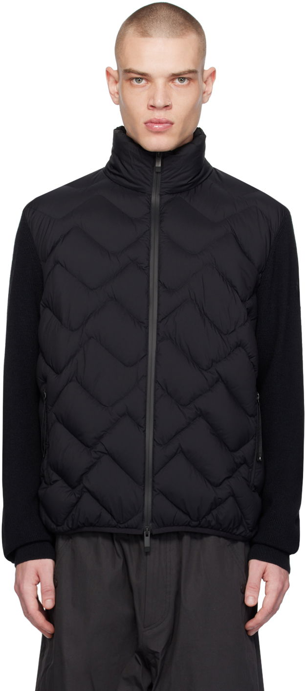Bunda Moncler Paneled Down Jacket Čierna | J10919B00002M1259, 0