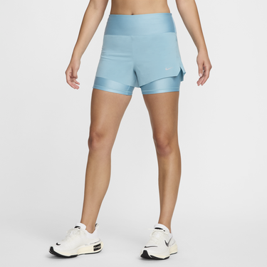 Šortky Nike 8cm Dri-FIT Swift 2 v 1 Modrá | DX1029-464, 3