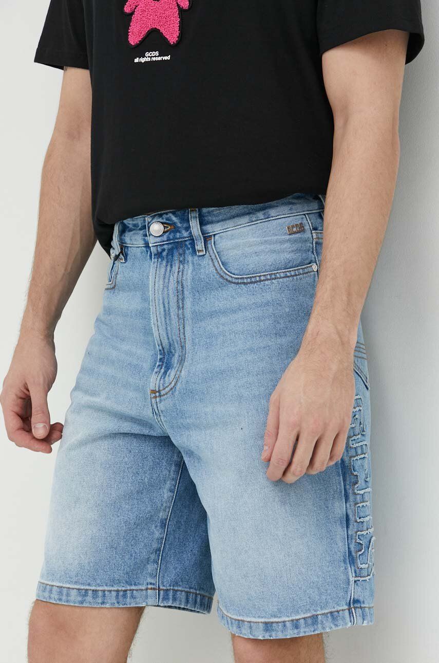 Šortky GCDS Denim Shorts Modrá | CC94M031404, 0