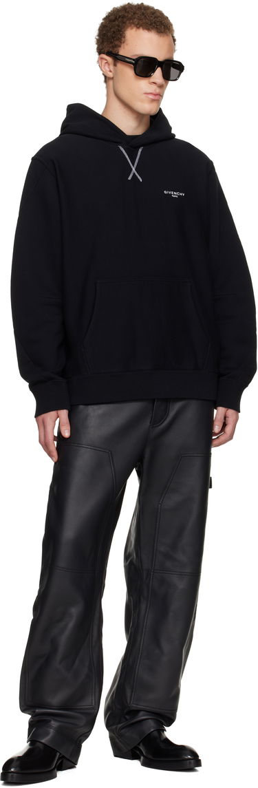 Mikina Givenchy Couture Seam Hoodie Čierna | BMJ0NH3YS1001, 3