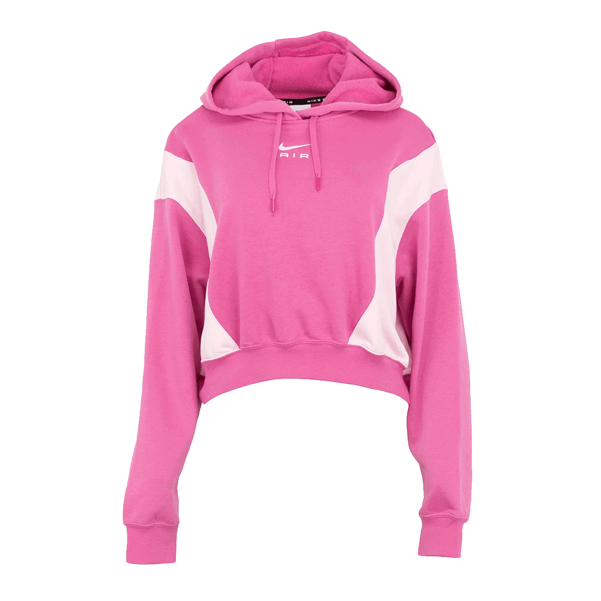 Mikina Nike Air Cropped Paneled Hoodie Ružová | DV8048-665, 0