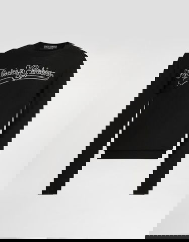 Sveter Dolce & Gabbana Virgin Wool Pullover With Embroidery Collection Čierna | GXX02ZJDVGBN0000, 0