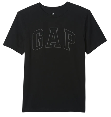 Tričko GAP Basic Logo T-Shirt Čierna | 708370-04, 0