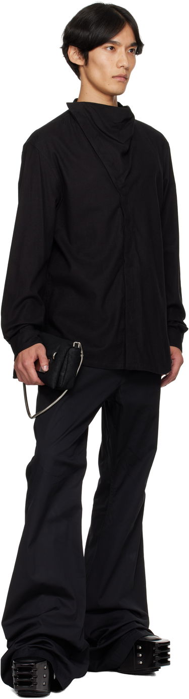 Košeľa Rick Owens Rick Owens Concordians Island Shirt Čierna | RU02E1299 FLW, 3
