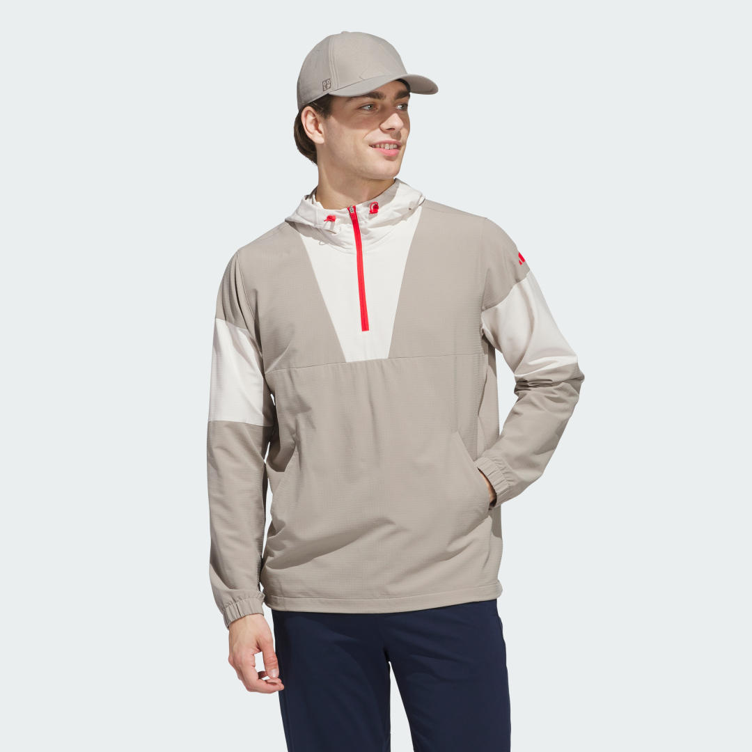 Vetrovka adidas Performance Ultimate365 Windbreaker Šedá | JJ1744, 0