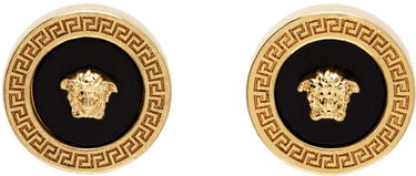 Náušnice Versace Enamel Medusa Earrings Béžová | DG27256_DJMR, 0
