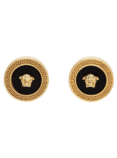 Náušnice Versace Enamel Medusa Earrings Béžová | DG27256_DJMR