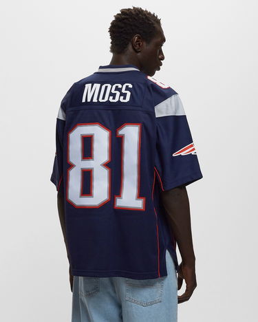 Dres Mitchell & Ness NFL LEGACY JERSEY NEW ENGLAND PATRIOTS 2007 RANDY MOSS #81 Navy | LGJYAC18124-NEPNAVY07RMO, 1