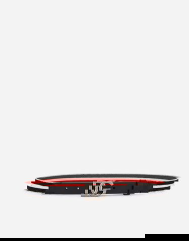 Opasok Dolce & Gabbana Dolce & Gabbana Stretch Belt with DG Logo Rôznofarebný | EC0076AS0128D600, 3