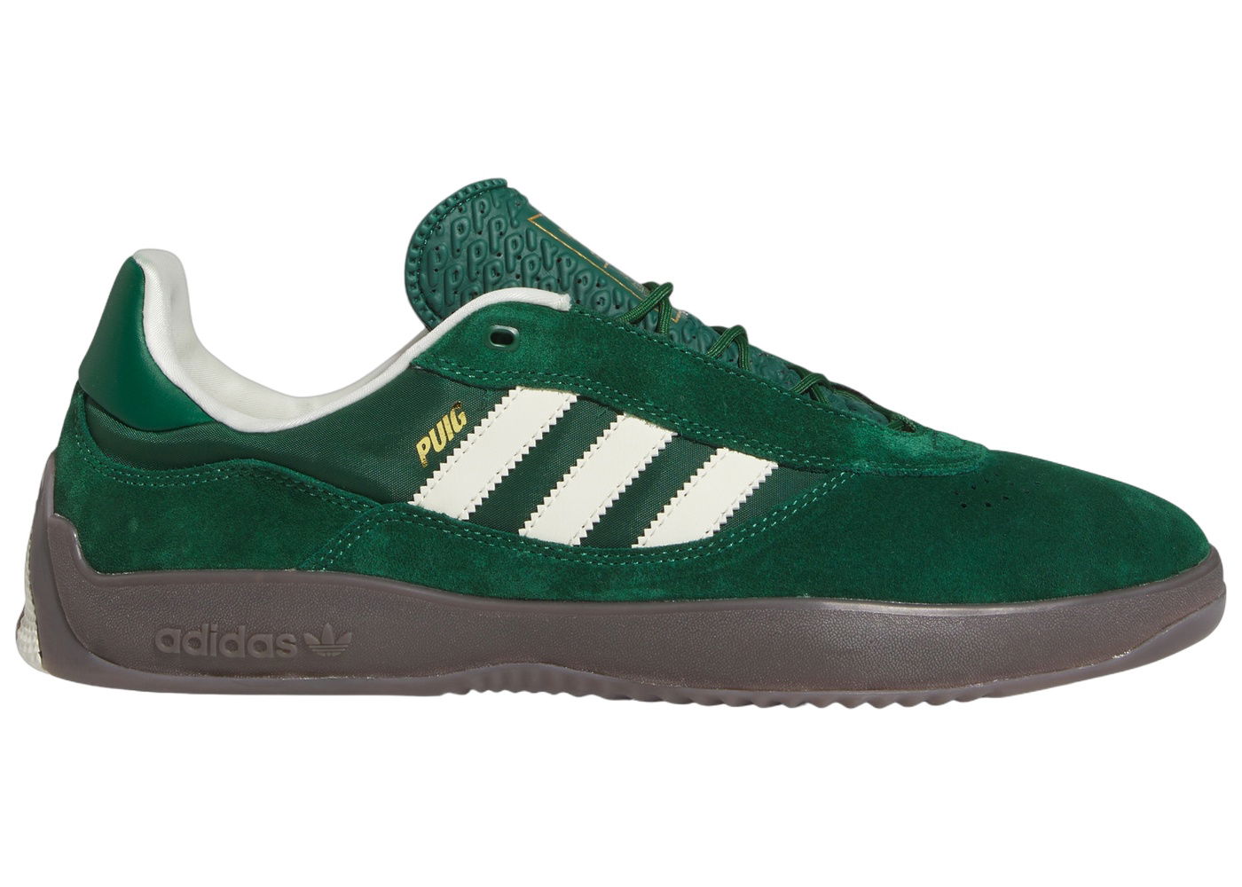 Tenisky a topánky adidas Originals Puig Dark Green Ivory Gum Čierna | IE3150, 0