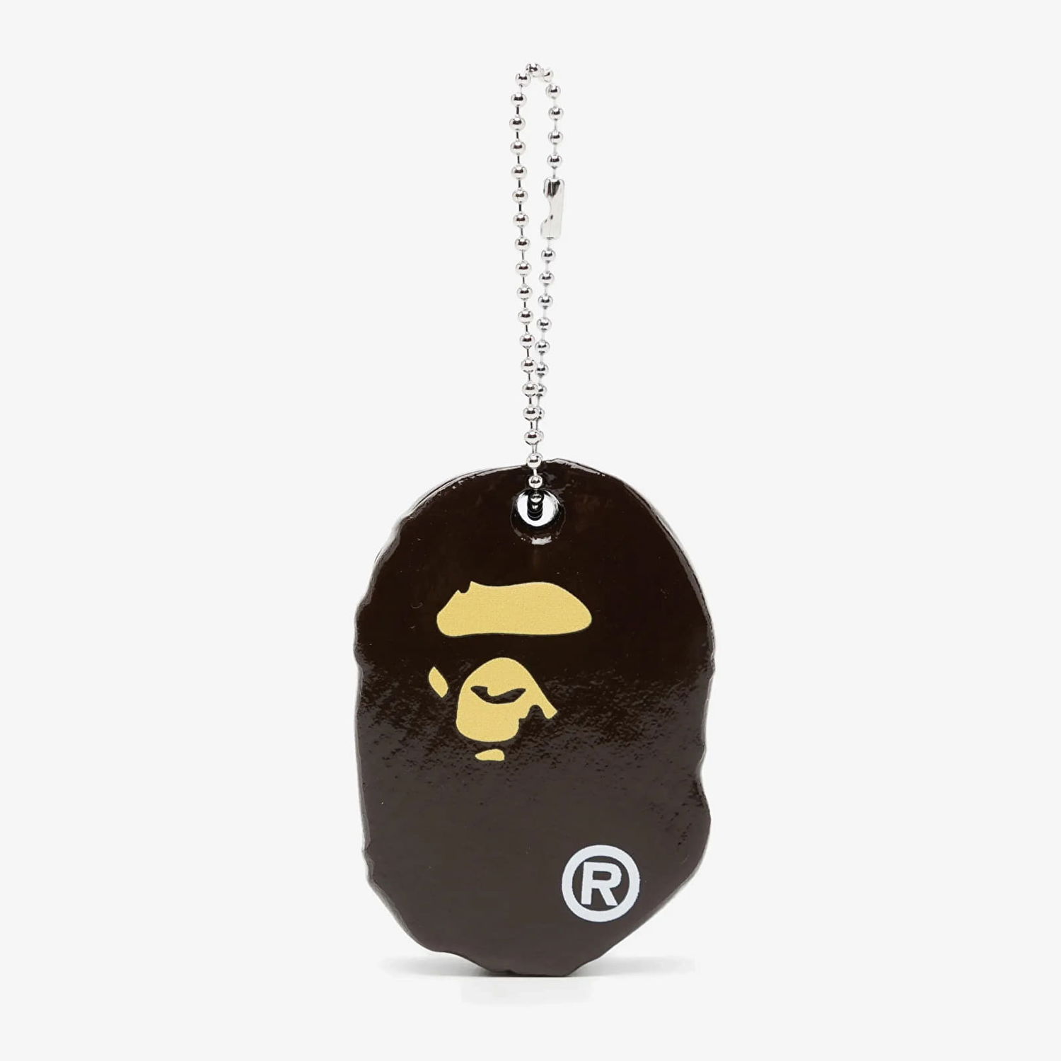 Kľúčenka BAPE A BATHING APE Ape Head Keychain Hnedá | 001GDK701066F BRW, 0