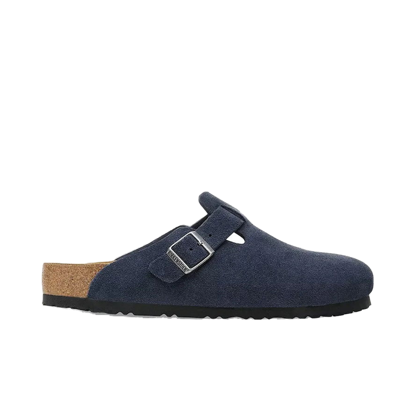 Tenisky a topánky Birkenstock Birkenstock Boston Suede Clogs Navy | 1030902