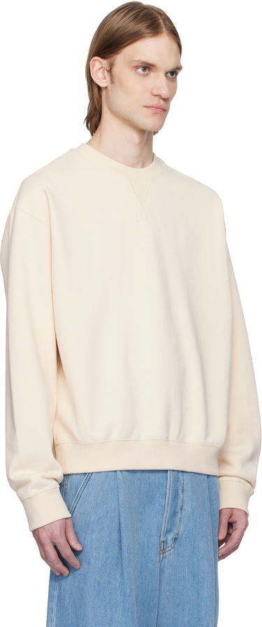 Sveter Jil Sander Jil Sander Embroidered Logo Sweatshirt Šedá | J47GU0128_J20010, 4