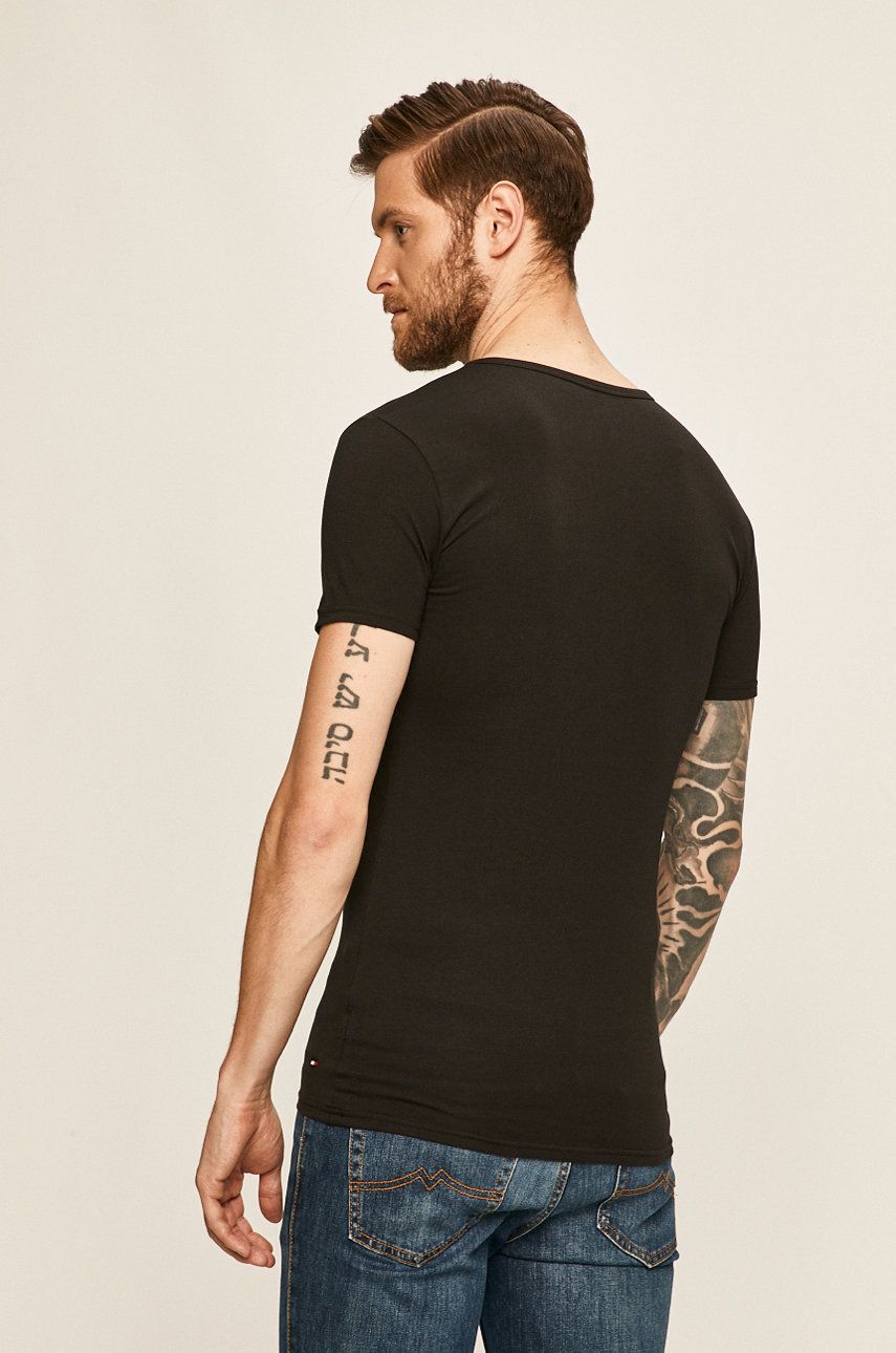 Tričko Tommy Hilfiger Tee Čierna | 2S87905187, 1