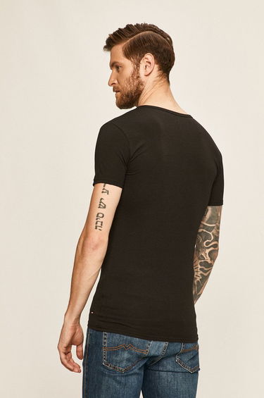 Tričko Tommy Hilfiger Tee Čierna | 2S87905187, 1