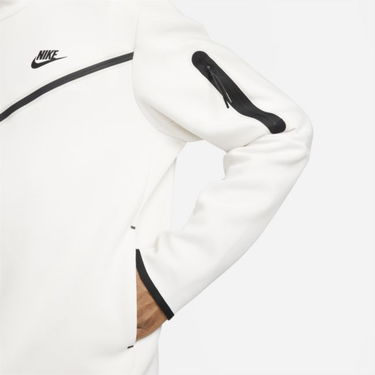 Mikina Nike Tech Fleece Full-Zip Hoodie Biela | CU4489-030, 2
