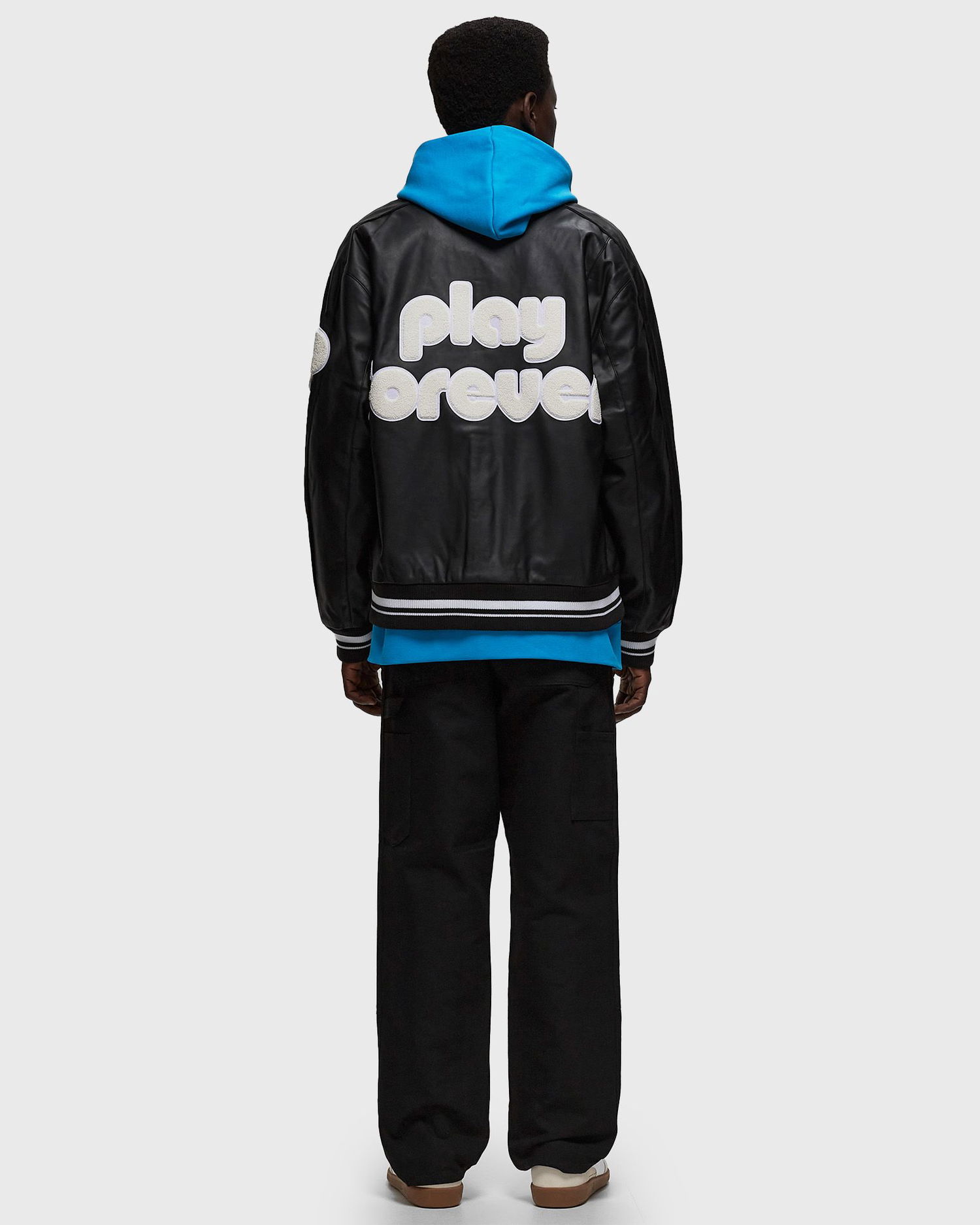 Bomber bunda Puma PLAYMOBIL x Varsity Jacket Čierna | 627185-01, 1