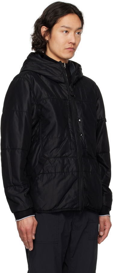 Prešívaná bunda Stone Island Stone Island Reversible Nylon Mesh-TC Hooded Jacket Čierna | K1S15 4100087 S0032, 1