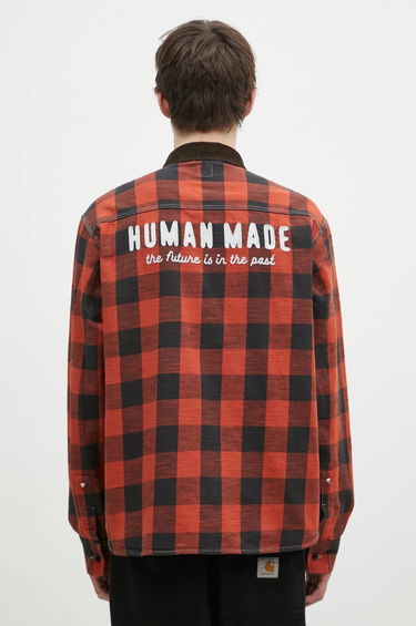 Košeľa Human Made Relaxed Fit Scout Shirt Modrá | HM28SH015, 2